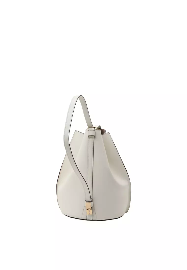 ORUKAMI Flat Hook Convertible Bucket Tote - Ivory