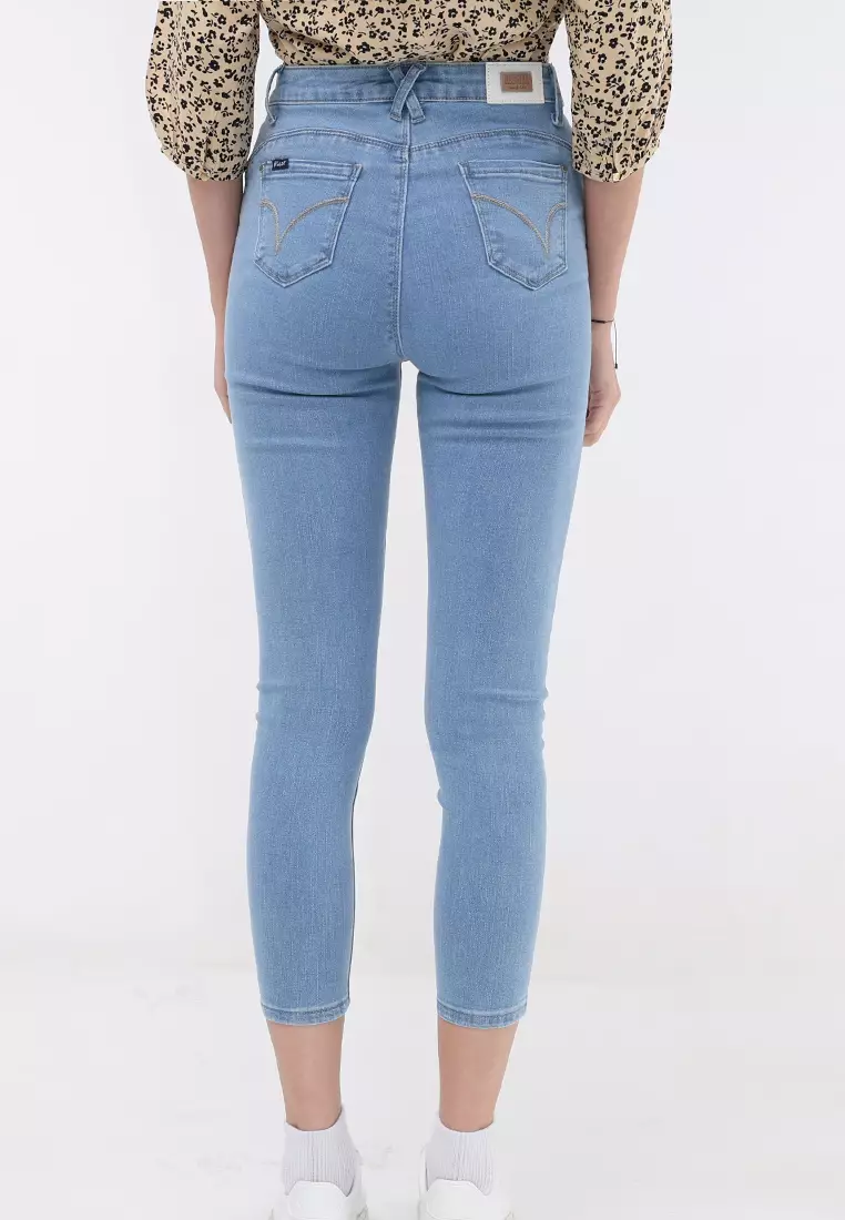 Denim High Waist Ladies Jeans