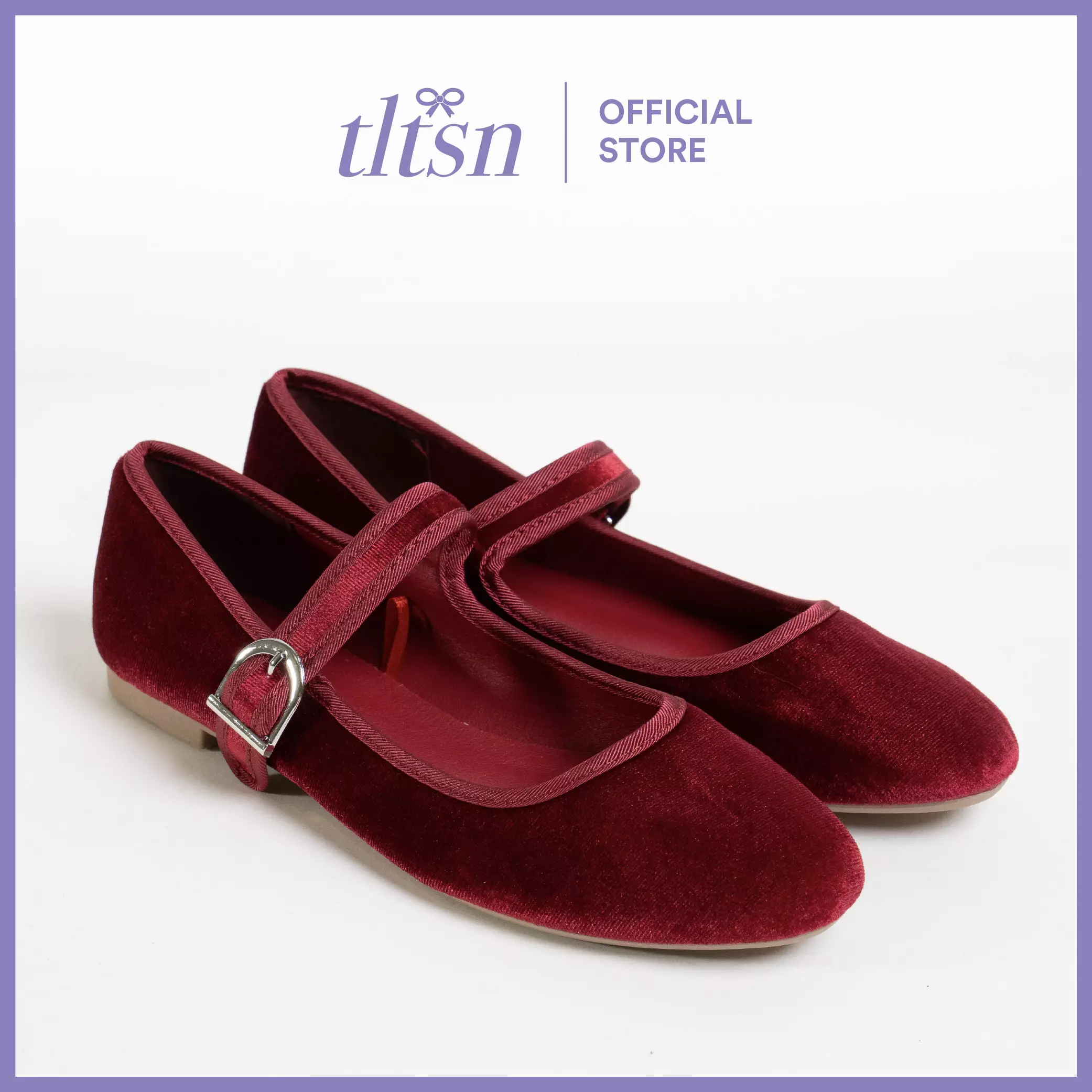 The Little Things She Needs - NORA Flatshoes Sepatu Wanita Red [TSN0002334.A600]