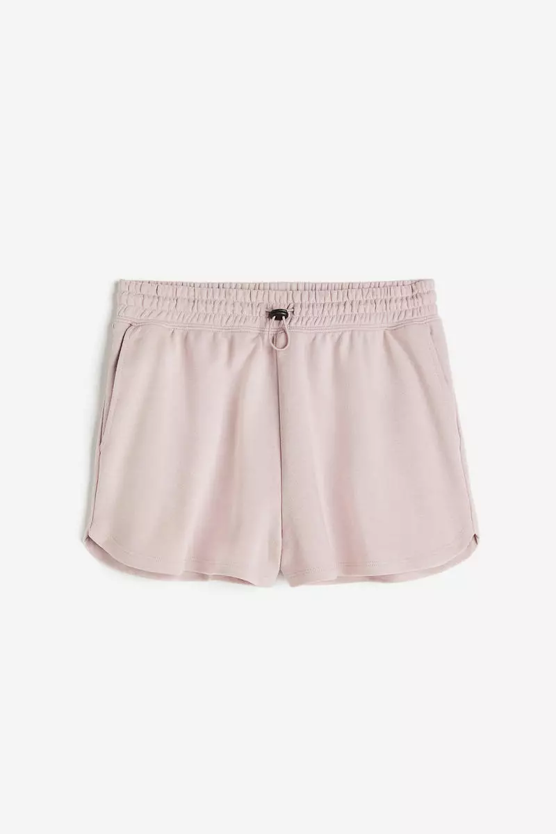 Shiny Twill Mini Shorts
