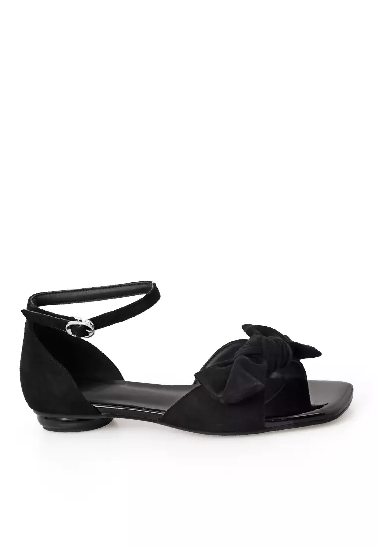 Discount on Twenty Eight Shoes  shoes - SKU: VANSA Fashionable Bow Low Heel Sandals VSW-S06191312