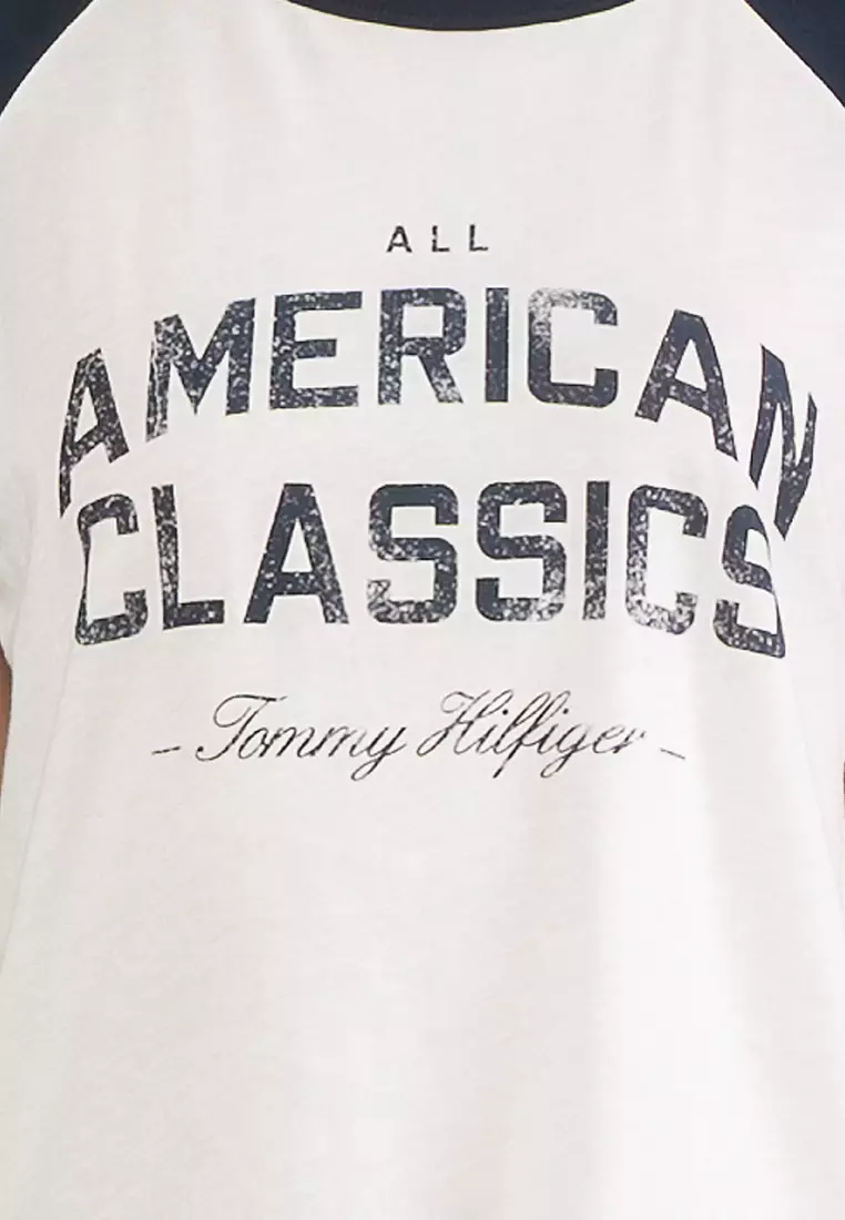 Varsity Raglan C-Nk Ss Tee