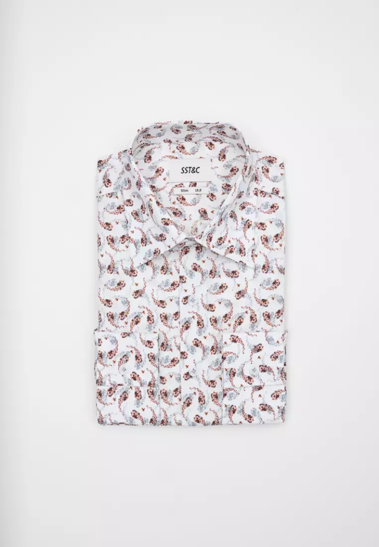 Psychedelic Paisley Slim Fit Shirt