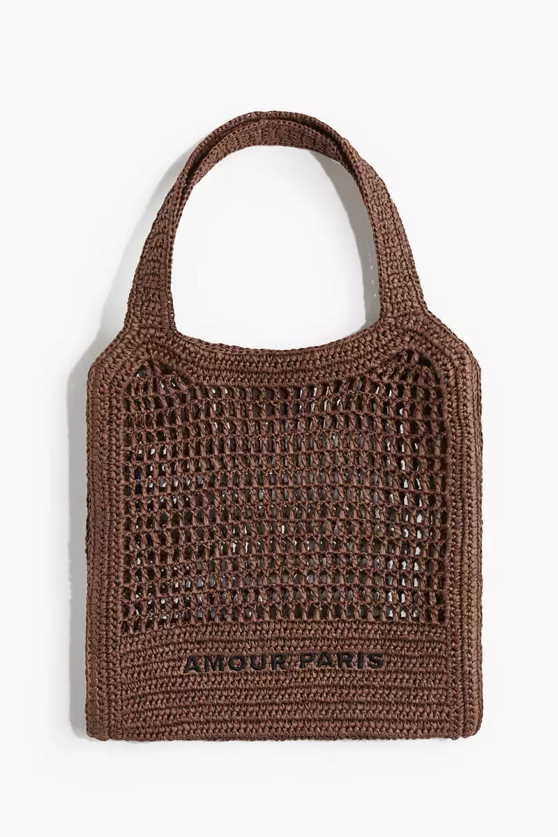 Buy H&M Straw tote bag 2025 Online ZALORA