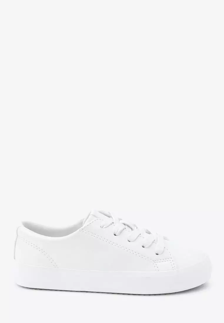 Next deals canvas trainers
