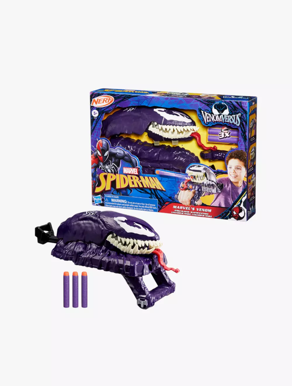 Marvel Spider-Man VenomVersus Marvel’s Venom Strike Blaster - AVSG0730