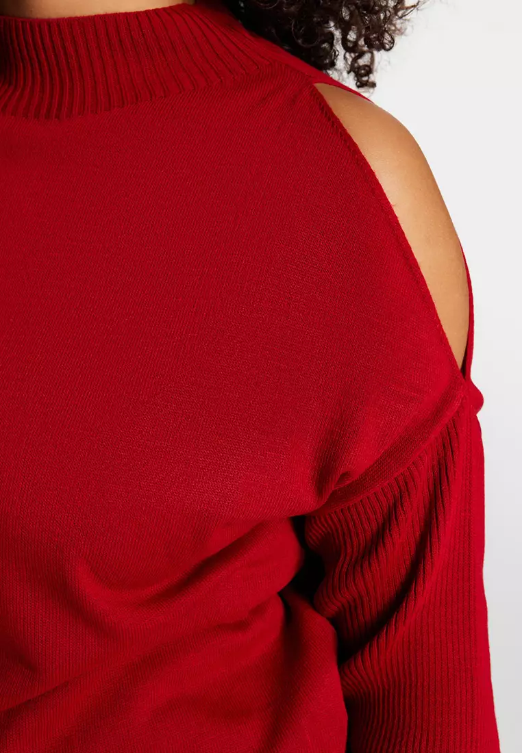 Cut Out Detailed Knitwear Sweater