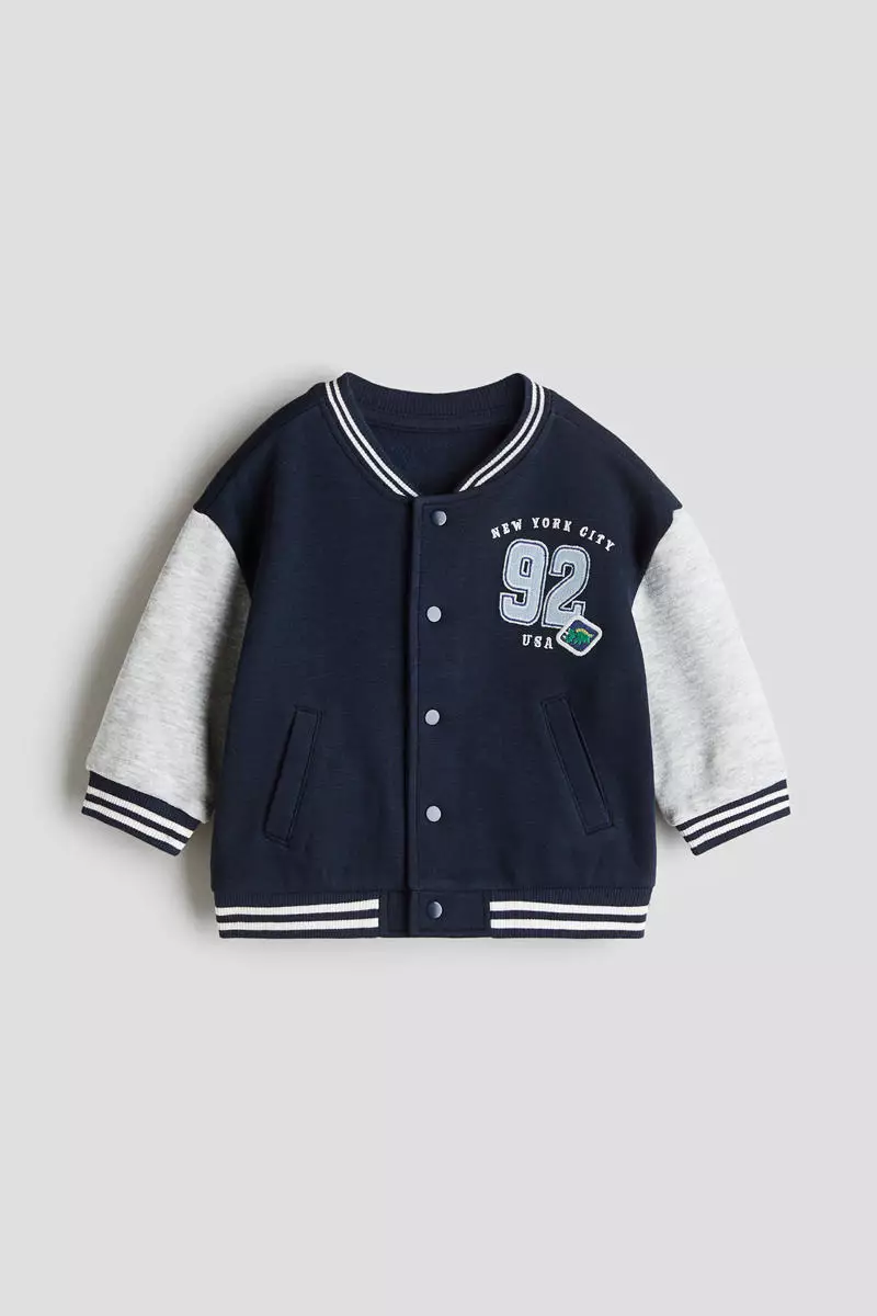 Buy H&M Sweatshirt baseball jacket 2025 Online ZALORA Philippines