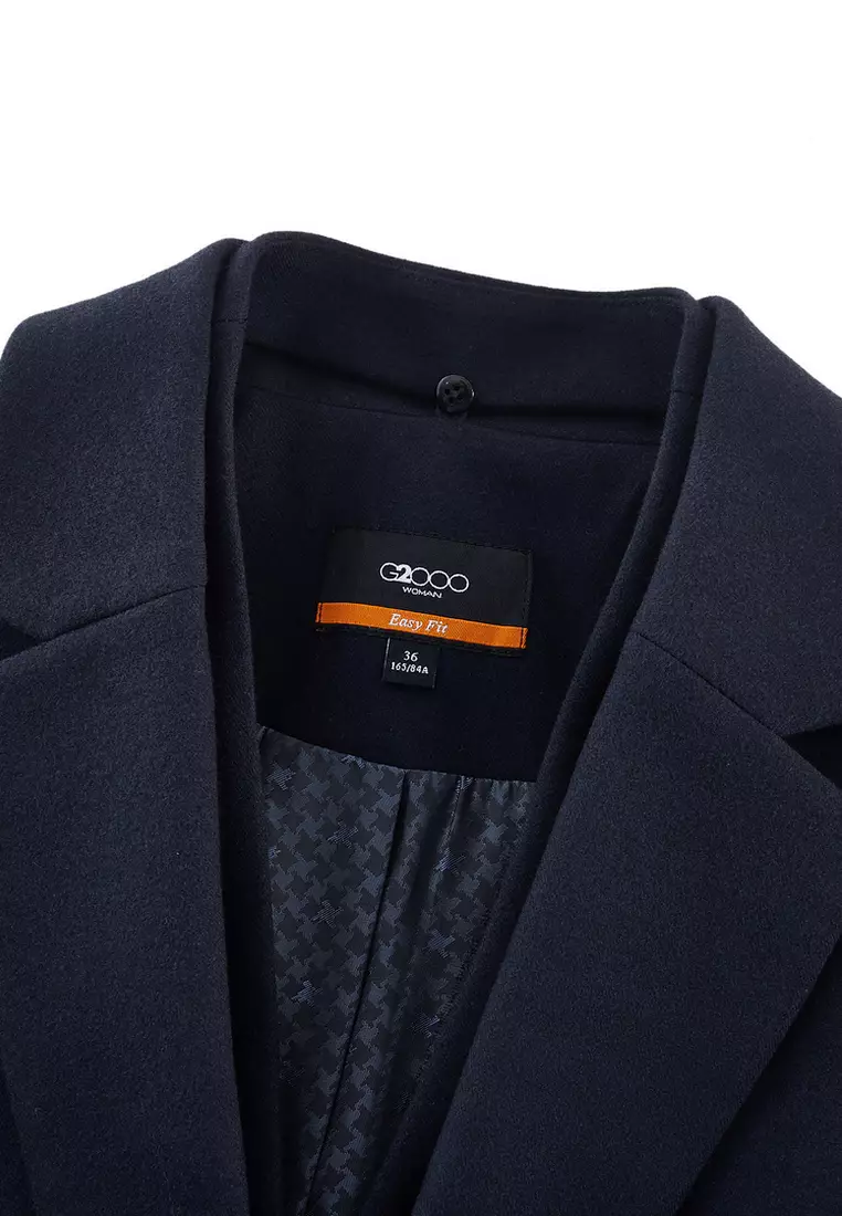 長袖合身剪裁西裝外套