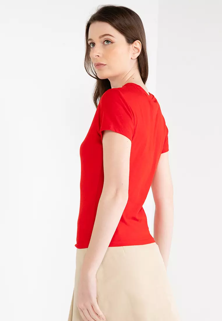 Slim Essential Logo 1 Tee - Tommy Jeans