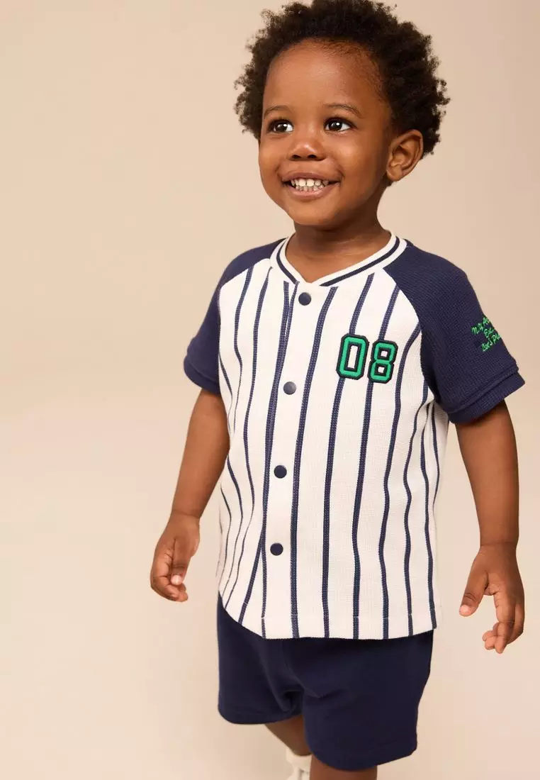 Buy NEXT Baseball Short Sleeve Jersey Shirt Shorts Set 2025