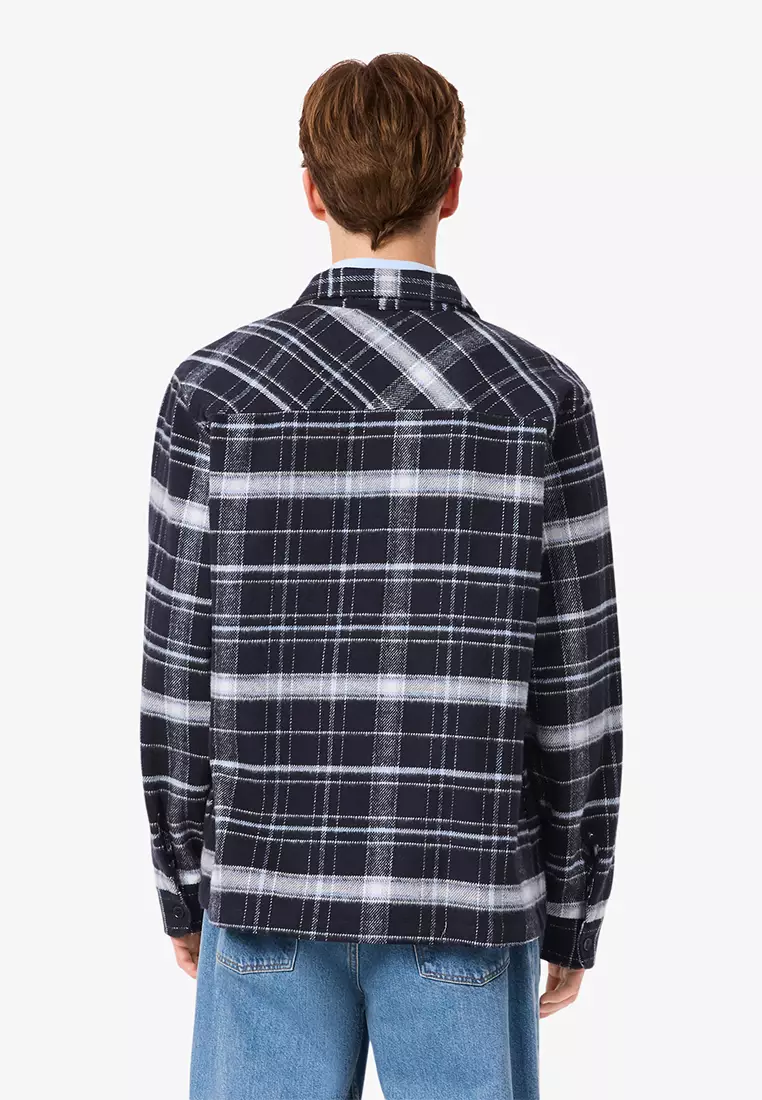 Cotton Plaid Overshirt