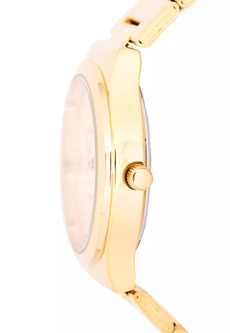 Analog Watch 20122264-Gold Dial - Number