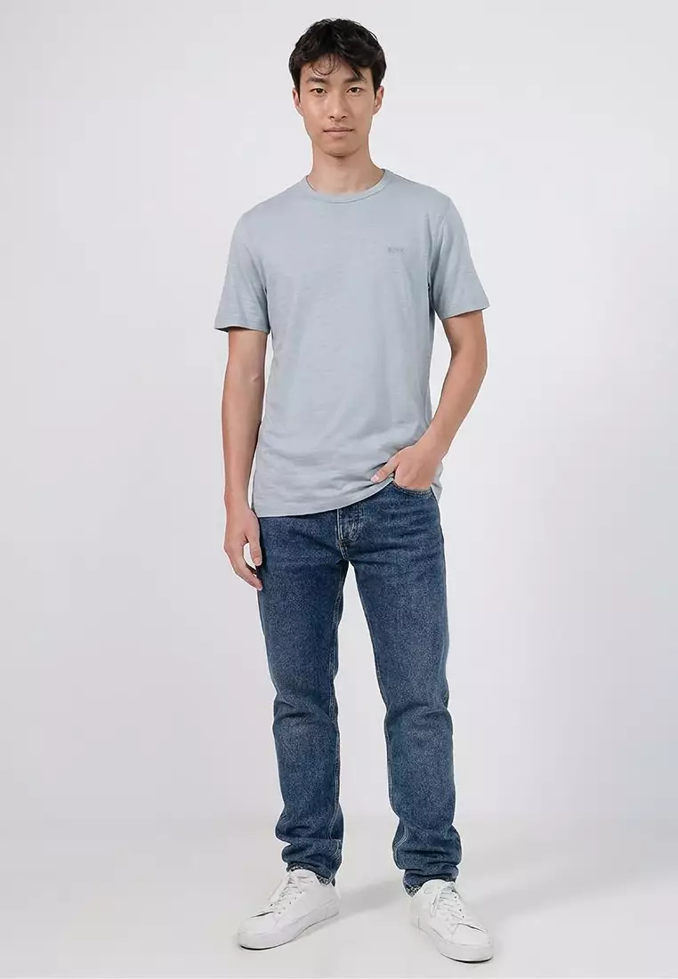 Logo Cotton Jersey T-Shirt - BOSS Orange