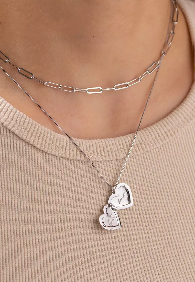 Buy Wanderlust Co Harper Silver Chain Necklace 2024 Online
