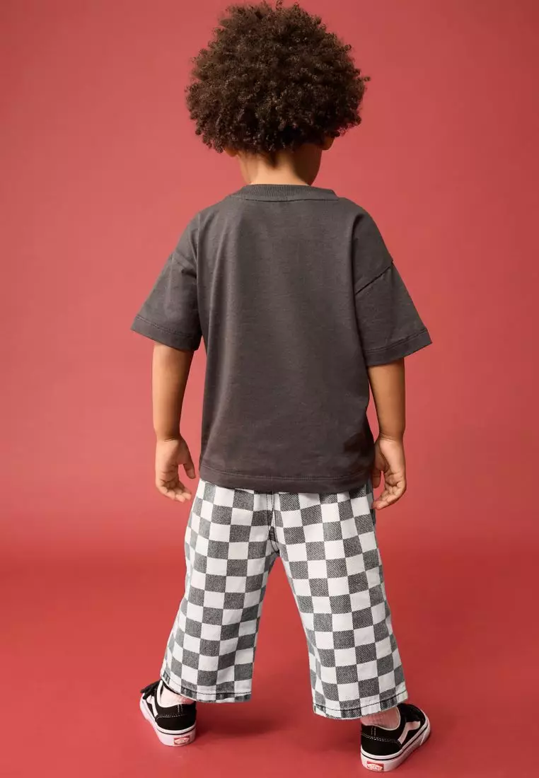 Pull On Wide Trousers