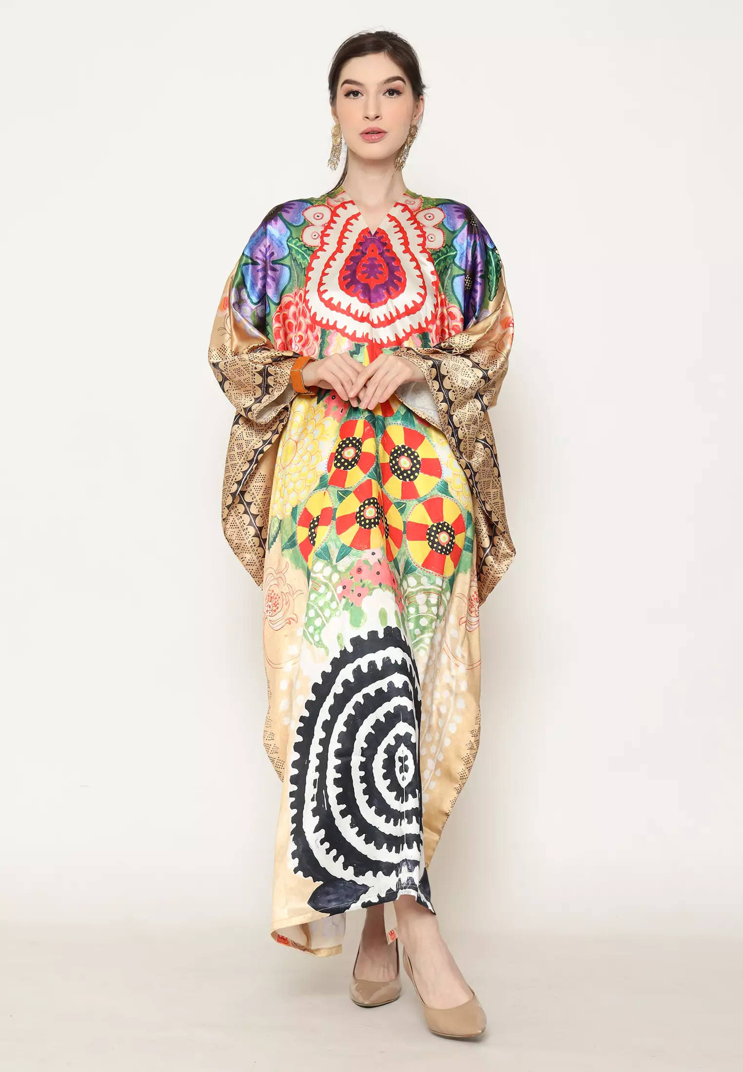 Kanzi Long Sleeve Kaftan