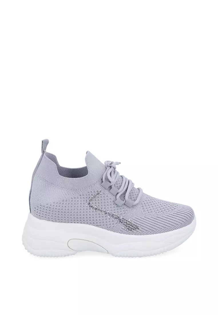 Discount on Carlo Rino  shoes - SKU: Medium Grey Walking With Purpose Sneakers