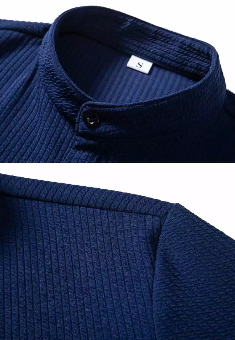 Fitted Stripe Shirt YL-HZ72