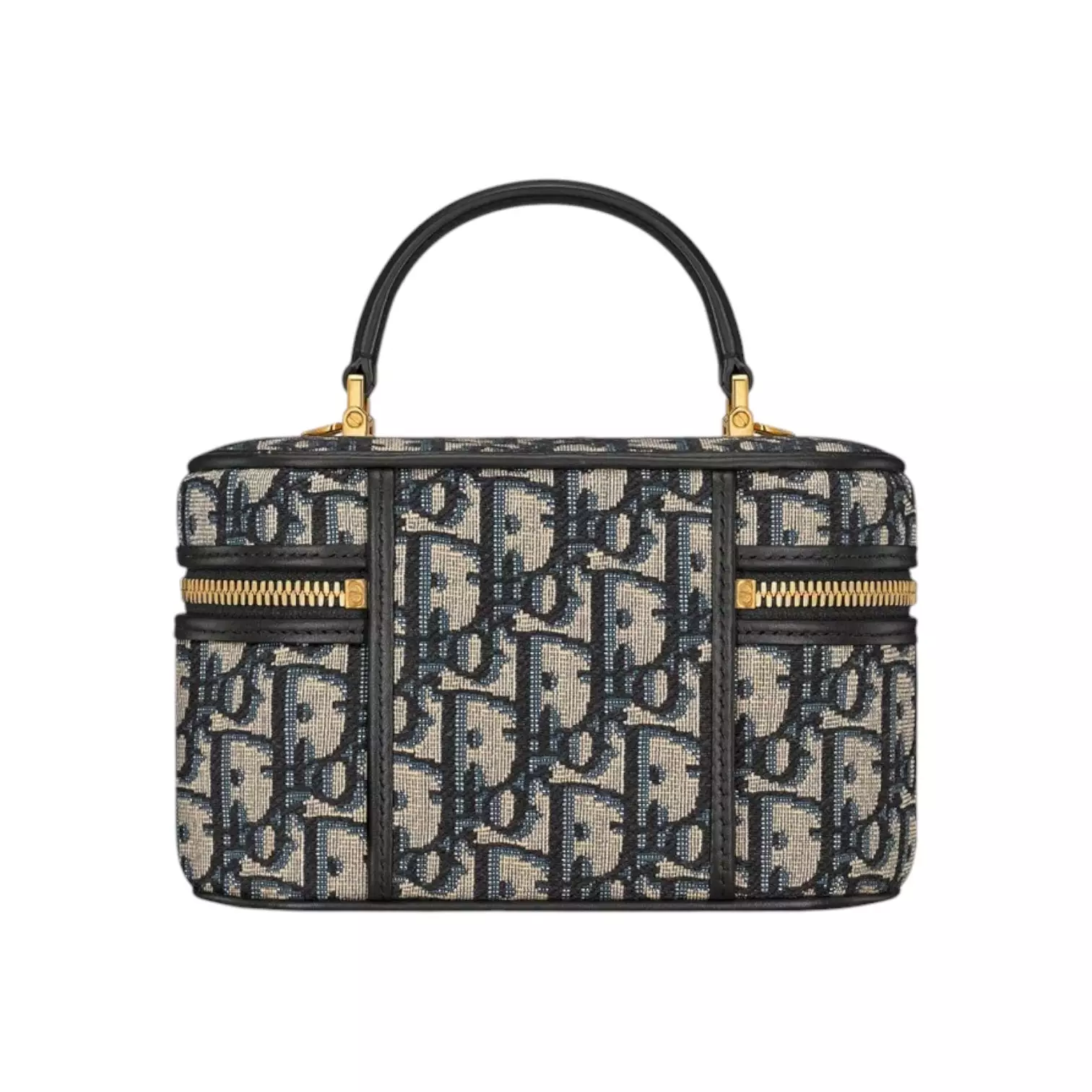 30 Montaigne Mini Vanity Case Oblique Jacquard Blue