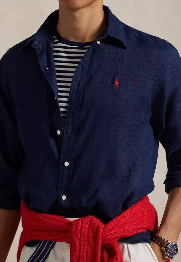 Buy Polo Ralph Lauren Classic Fit Linen Shirt 2026 Online | ZALORA