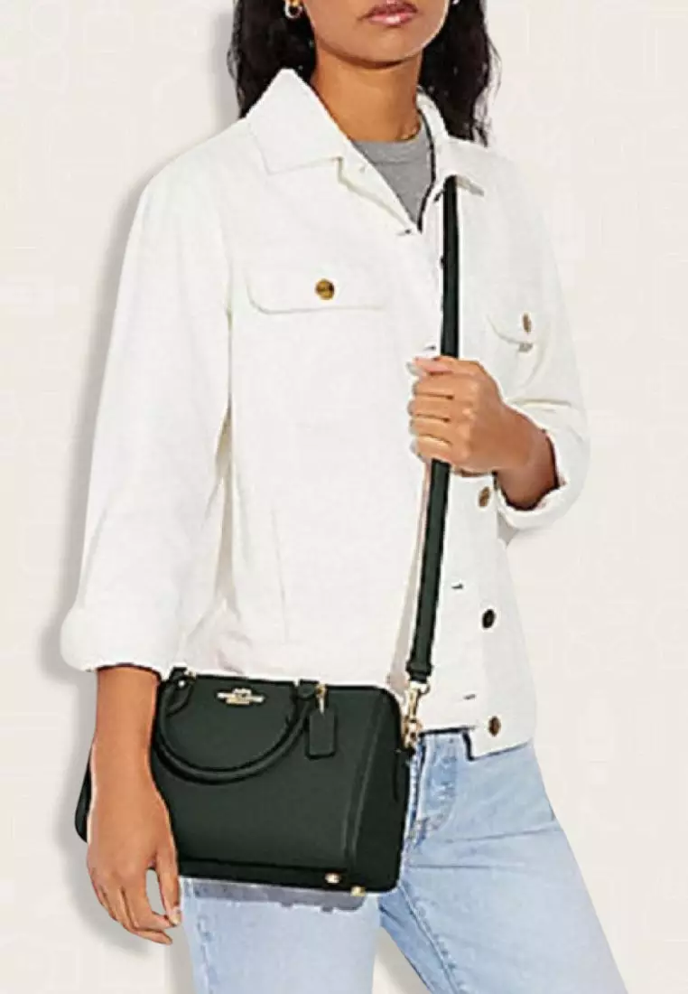 Coach Rowan Satchel Amazon Green