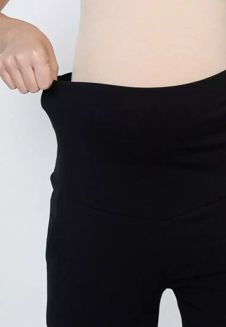 Comfy Maternity Regular Pants - Black
