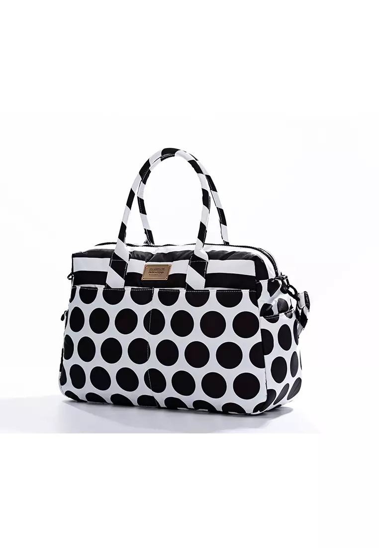 Buy VOVAROVA VOVAROVA Boston Bag - Dotty - Black/ White 2024 Online ...