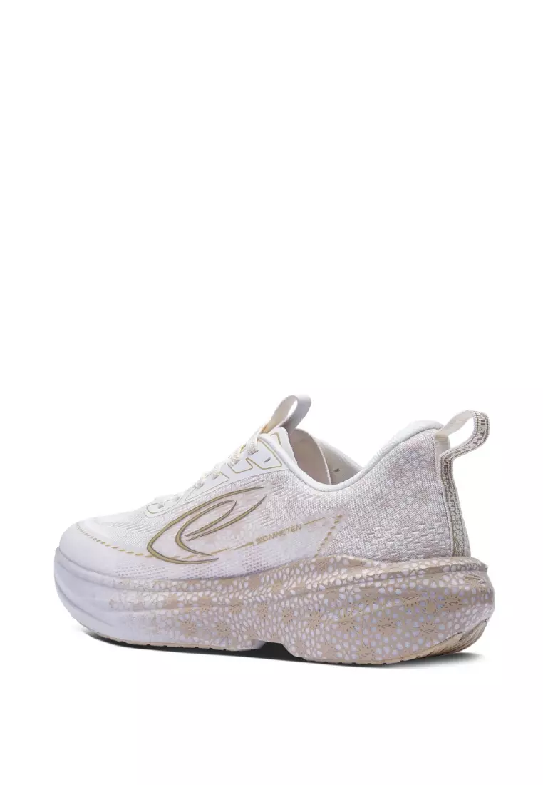 910 Nineten Aurorun Stride SE 11TH Anniversary - Putih Beige/Emas/Coke