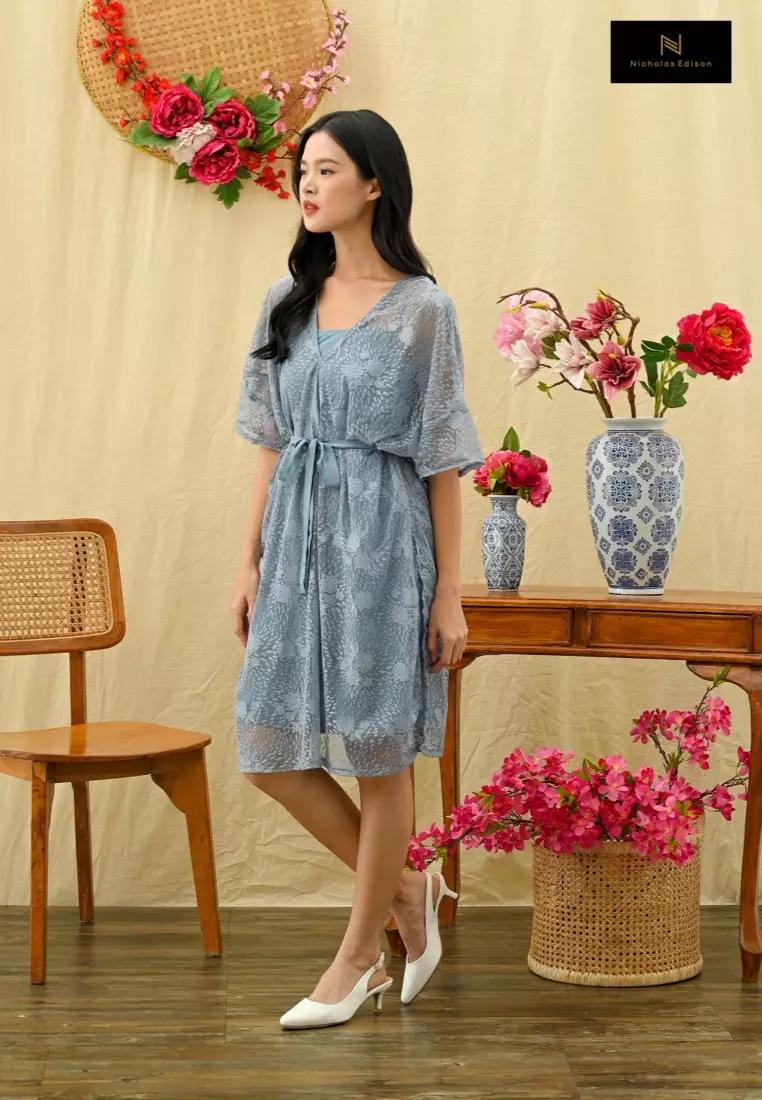 Nicholas Edison Heel Luxo White