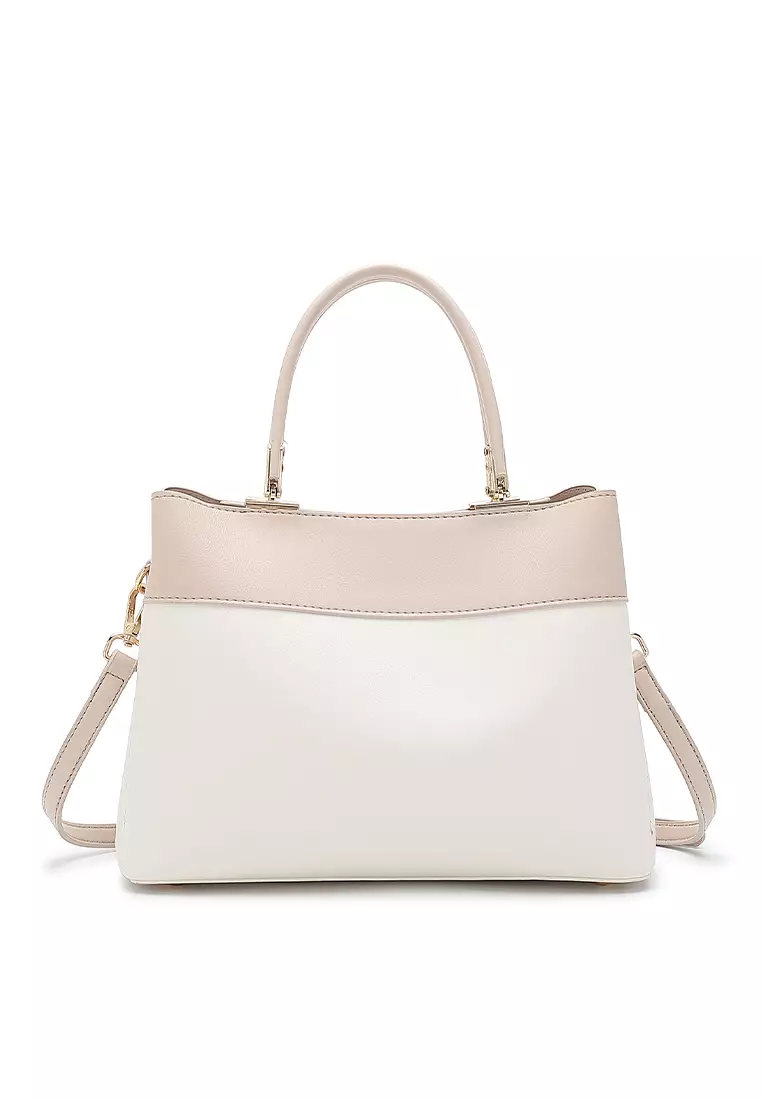 Top Handle Bag / Sling Bag / Crossbody Bag - Brown