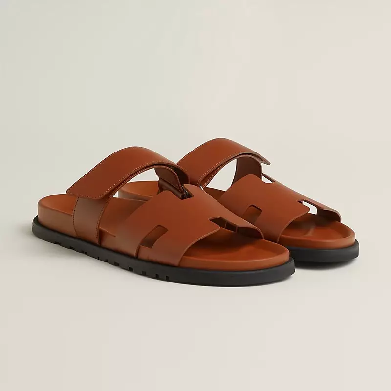 Jual Hermes Chypre Sandal Marron Dore Size 43 Original 2025