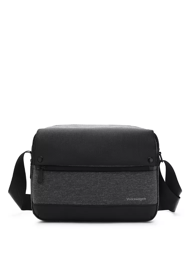 Buy Volkswagen Men s Leather Crossbody Bag Shoulder Sling Bag