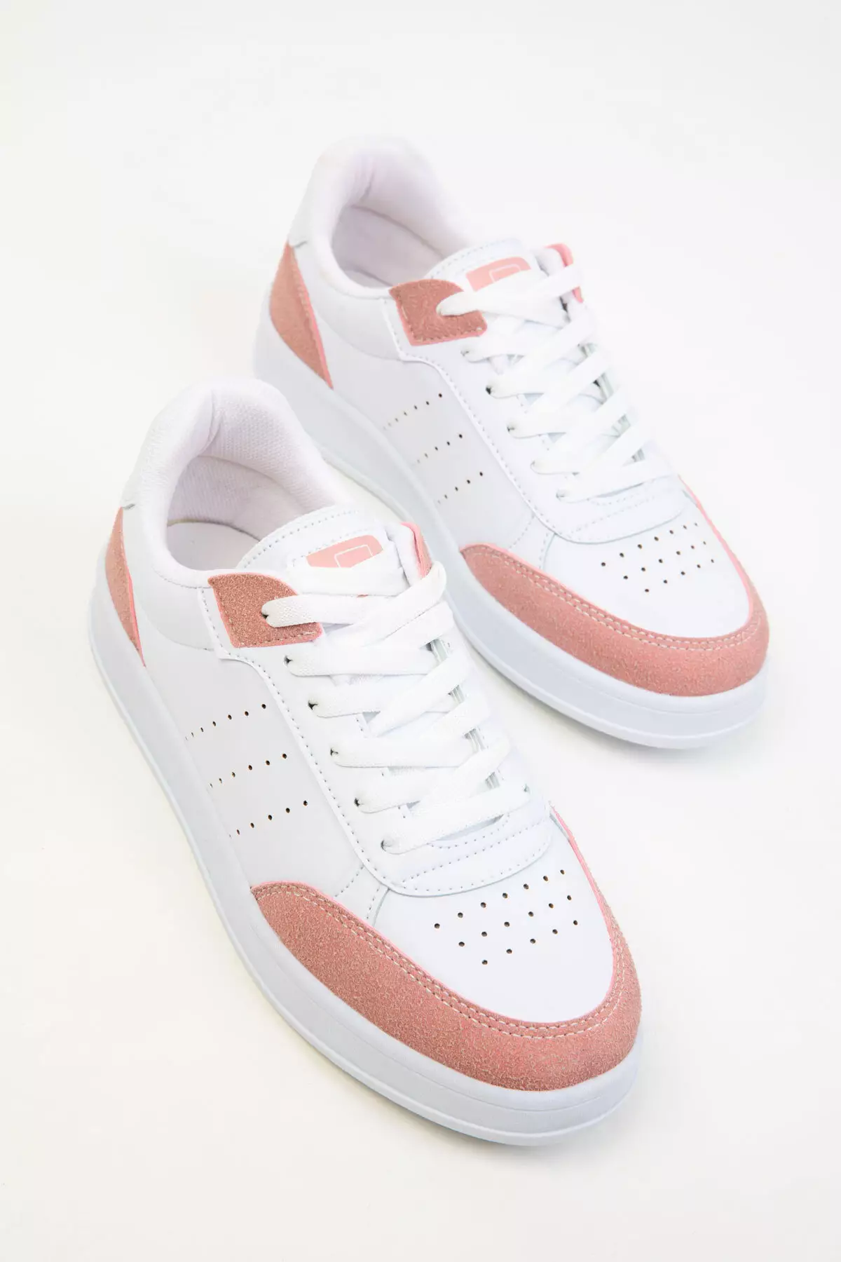 White-Powder Women's Sneakers 20359
