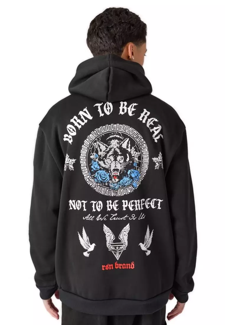 纽约市街头服饰 - TRUST NO 1 - 连帽衫 - 黑色