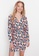 Trendyol multi V-Neck Patterned Dress 9631BAAB87FDCEGS_4