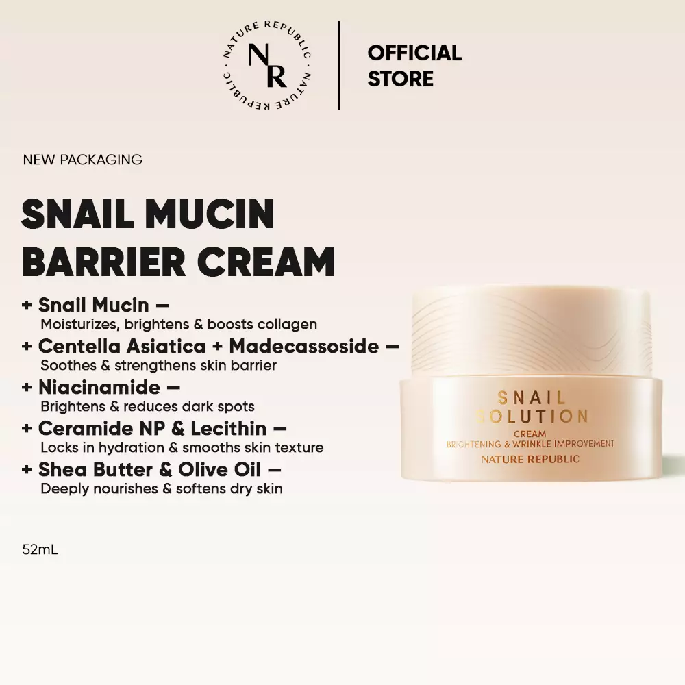 SNAIL SOLUTION CREAM 52ml