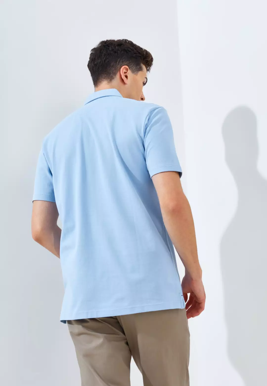 Jack Nicklaus Killian Polo Shirt Pria Regular Fit Light Blue