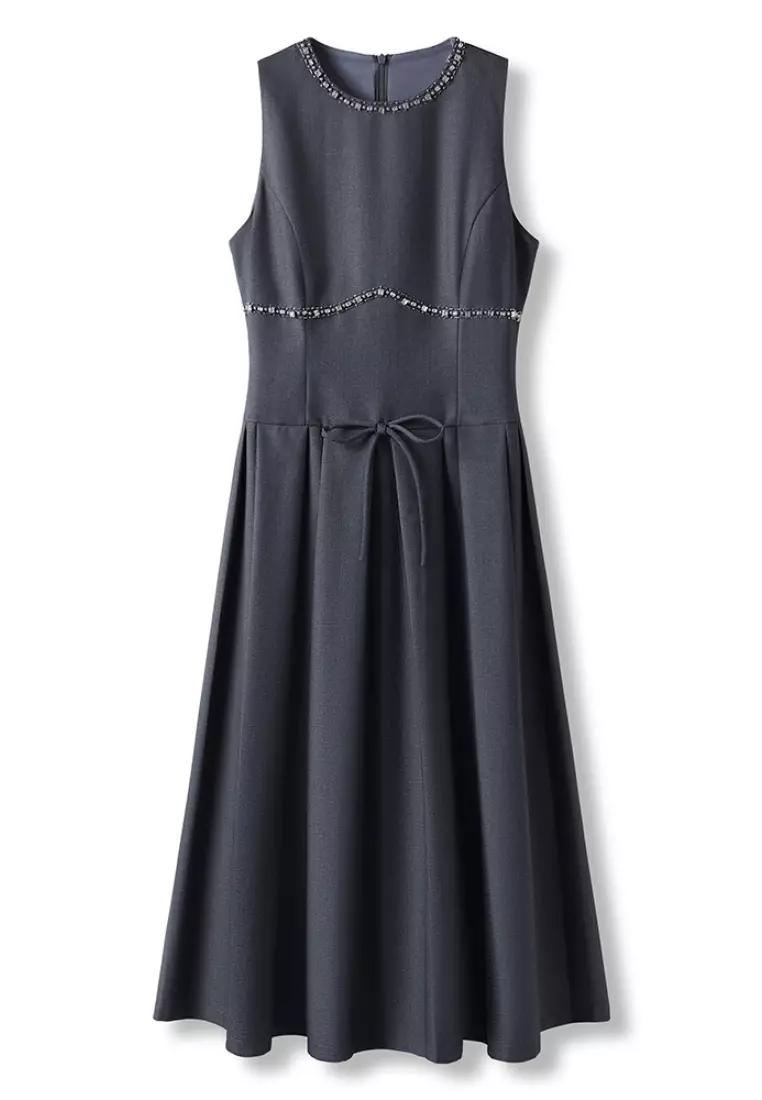 Fashionable new jewel decorated vest dress K061710