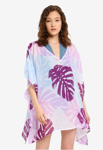 Miel Chiffon Beach Kaftan Dress