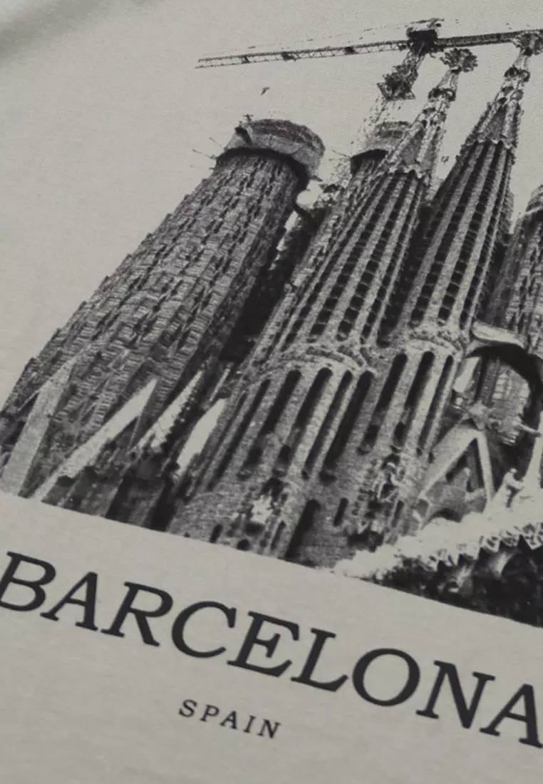 Men's Graphic T-Shirt "Barcelona Spain"