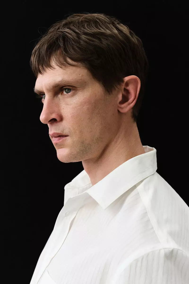 Regular Fit Lyocell-blend shirt