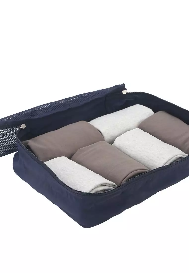 Crossing Waterproof Ripstop Nylon Packing Cube M - Navy