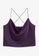 Monki purple Cowl-Neck Satin Top F6041AA44066ECGS_4