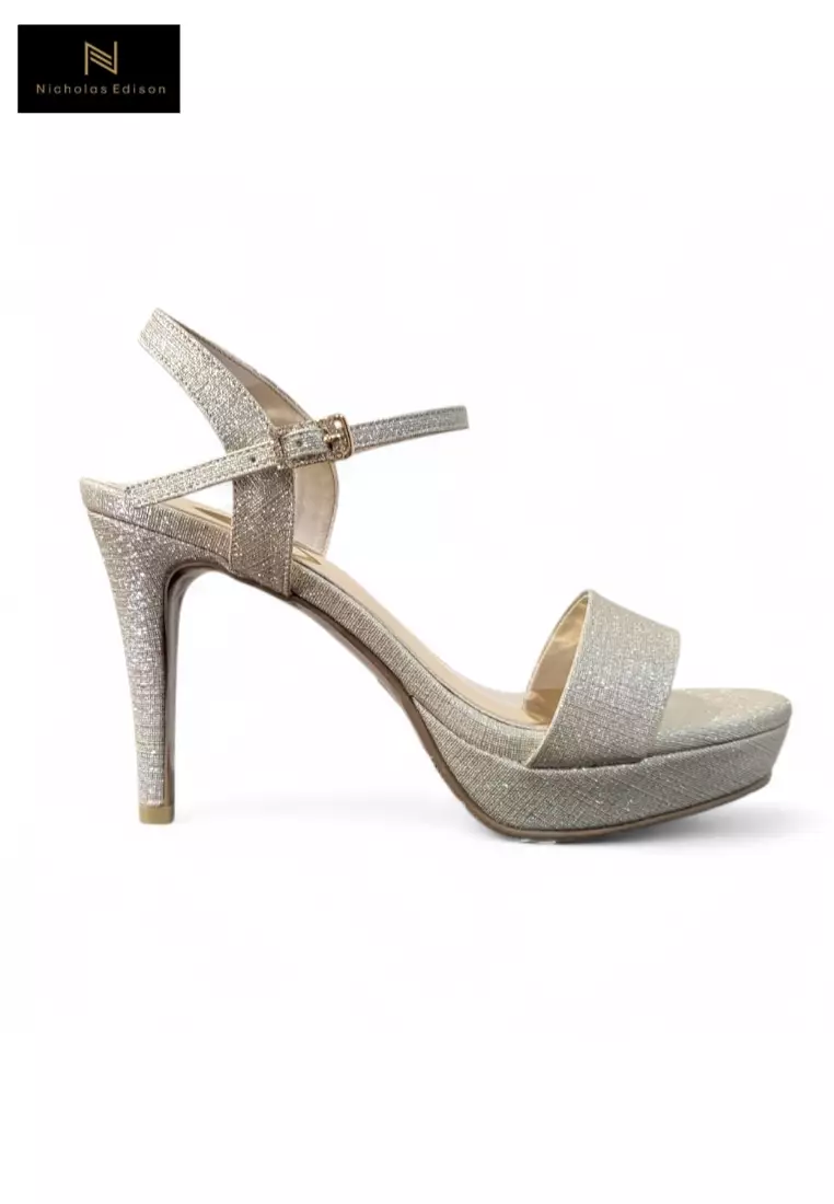 Heels Teresa Light Gold