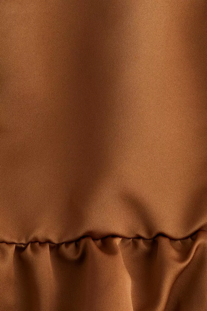 Bubble-hem strappy top