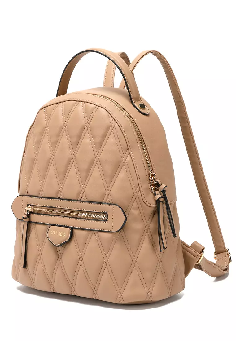 GYKACO ANSARA Khaki - Tas Ransel Wanita - Fashion Backpack (IMPORT)