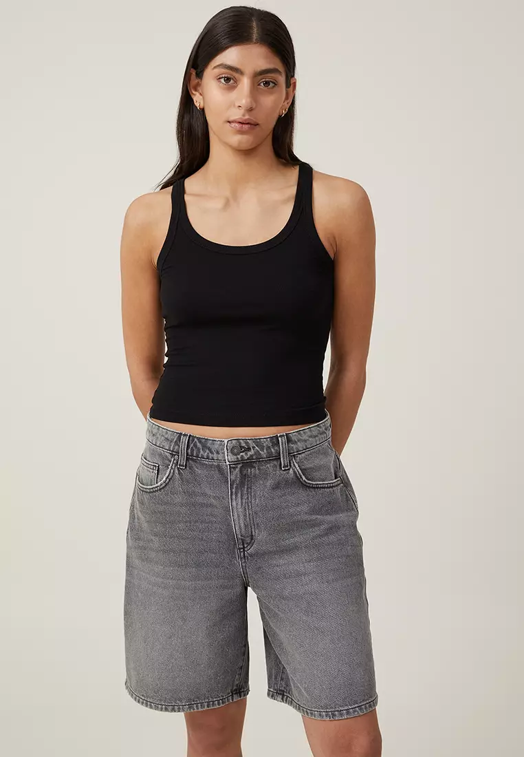 Buy Cotton On Super Baggy Denim Jorts 2024 Online | ZALORA Philippines