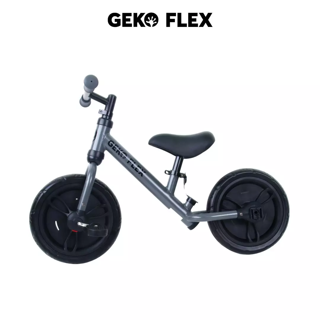 Geko Flex 6in1 Balance Bike Dark Grey - Sepeda Anak multifungsi