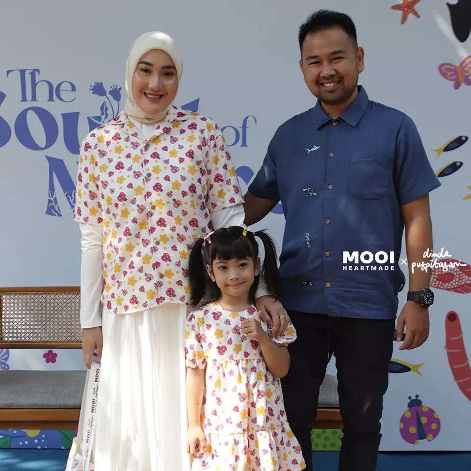 Mooi X Dinda Puspitasari Kemeja Dewasa Sarah Shirt Adult - Cream